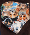 Small dog collar-Dog Breeds Print